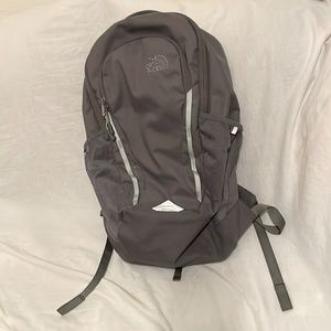 Gray Northface backpack